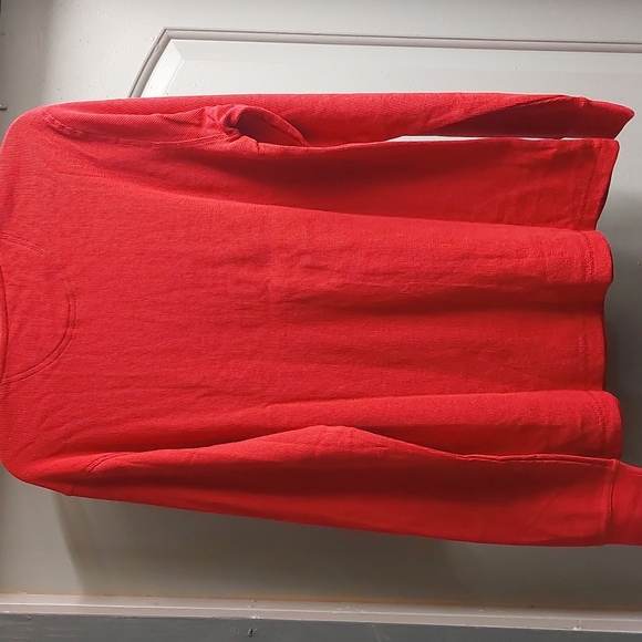 Thermal Pullover red Shirt Sz M - Picture 10 of 11